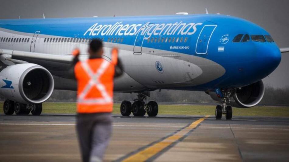Aerolíneas Argentinas. Foto: NA.