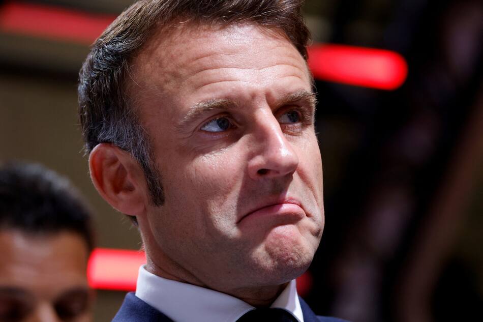 El presidente de Francia, Emmanuel Macron. Foto: Reuters.