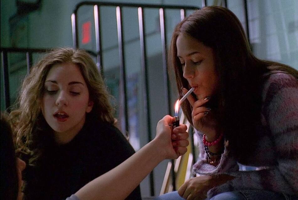 La aparición de Lady Gaga en Los Soprano. Foto Instagram @90sanxiety