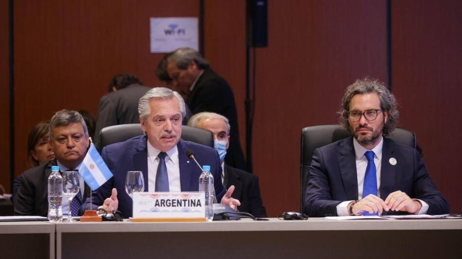 Alberto Fernández en reunión del Mercosur_NA