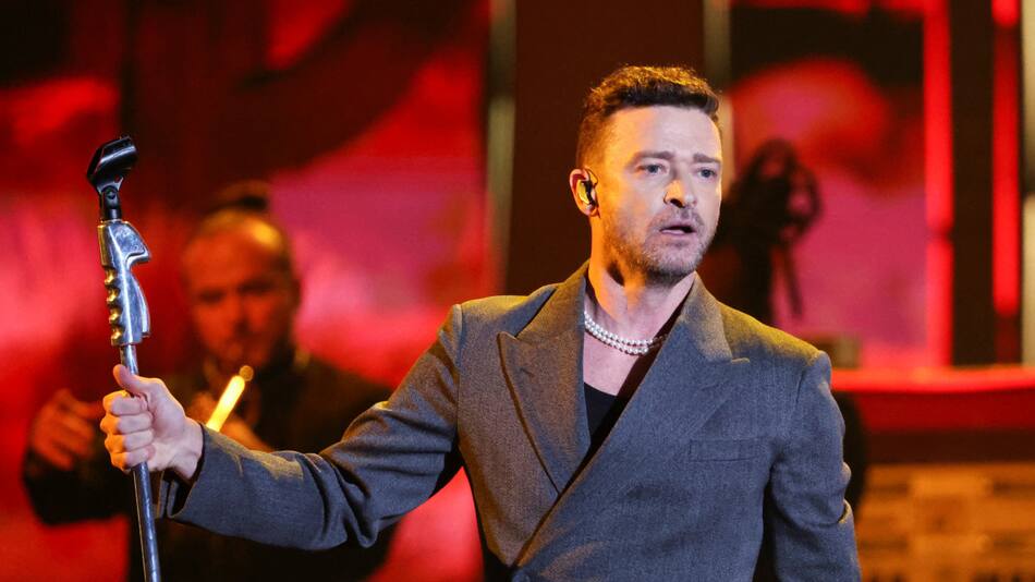 Justin Timberlake, detenido por manejar en estado de ebriedad. Foto: Reuters.