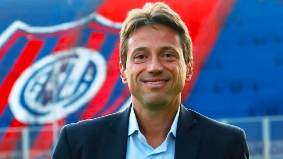 Marcelo Moretti, presidente de San Lorenzo. Foto: NA
