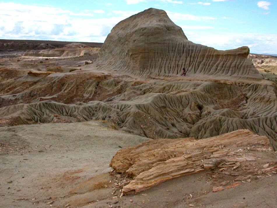 Bosque Petrificado Sarmiento, Chubut. Foto: Wikipedia.