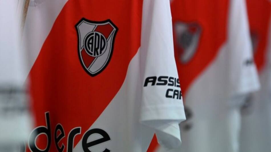 Camiseta de River. Foto: NA.