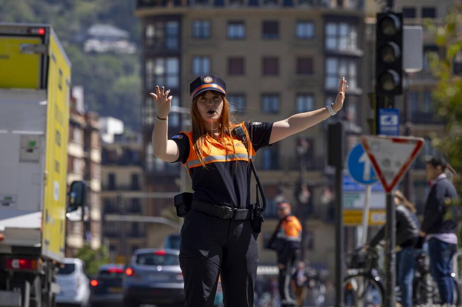 Apagón masivo en España. Foto: EFE / Javier Etxezarreta.