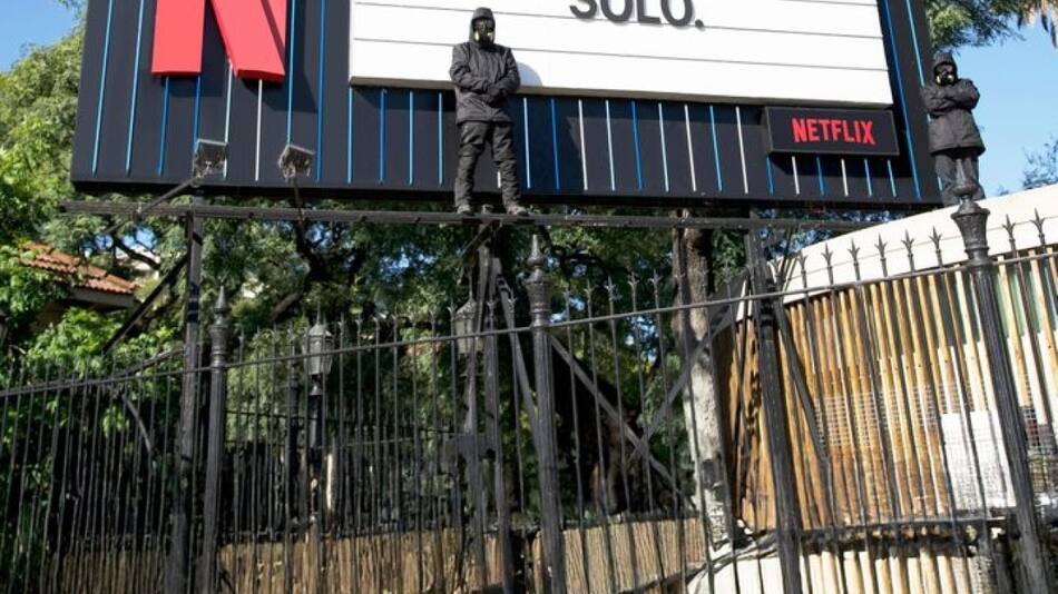 El Eternauta: las instalaciones en el Ecoparque y otros puntos de la CABA. Foto: Netflix