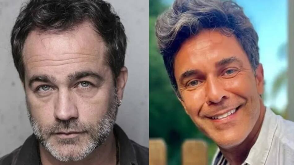 Gastón Pauls y Mariano Martínez. Foto: NA