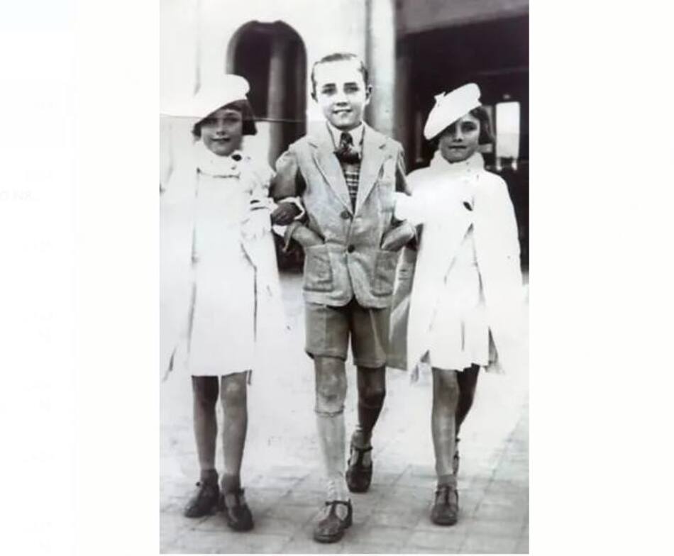 Silvia y Mirtha Legrand, actrices, hermano