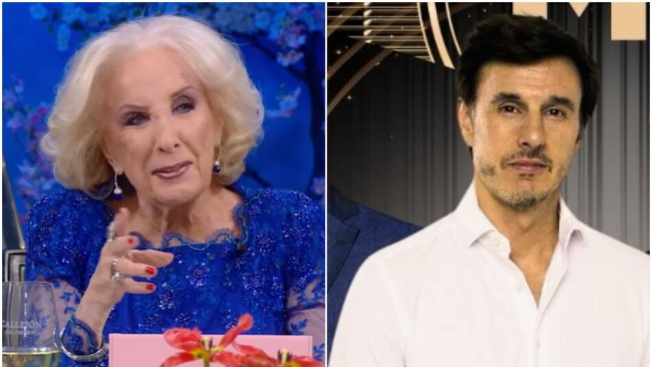 Mirtha Legrand y Roberto García Moritán. Fotos: captura eltrece.