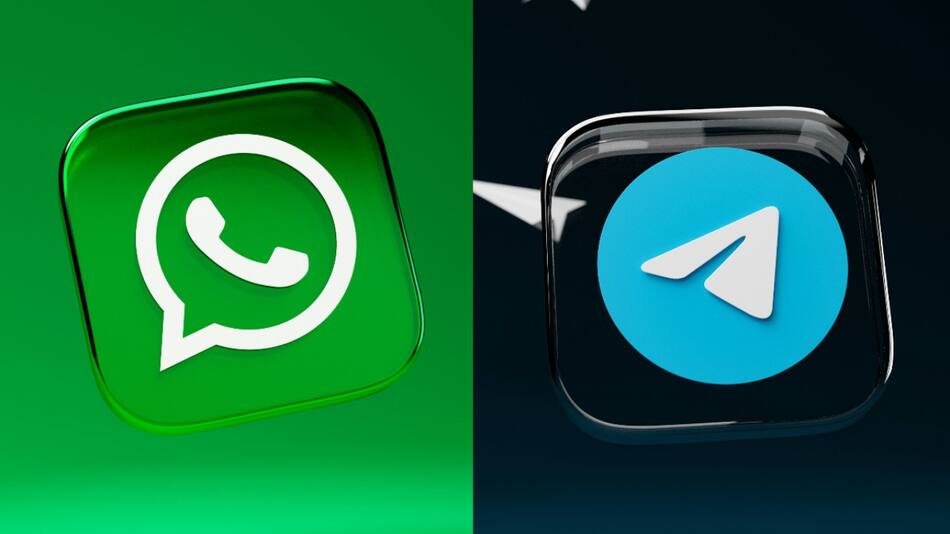 WhatsApp y Telegram. Foto Unsplash.