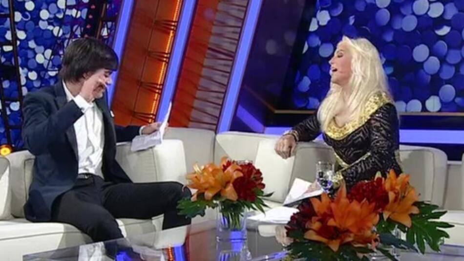 Susana Gimenez y nieto de Monzón