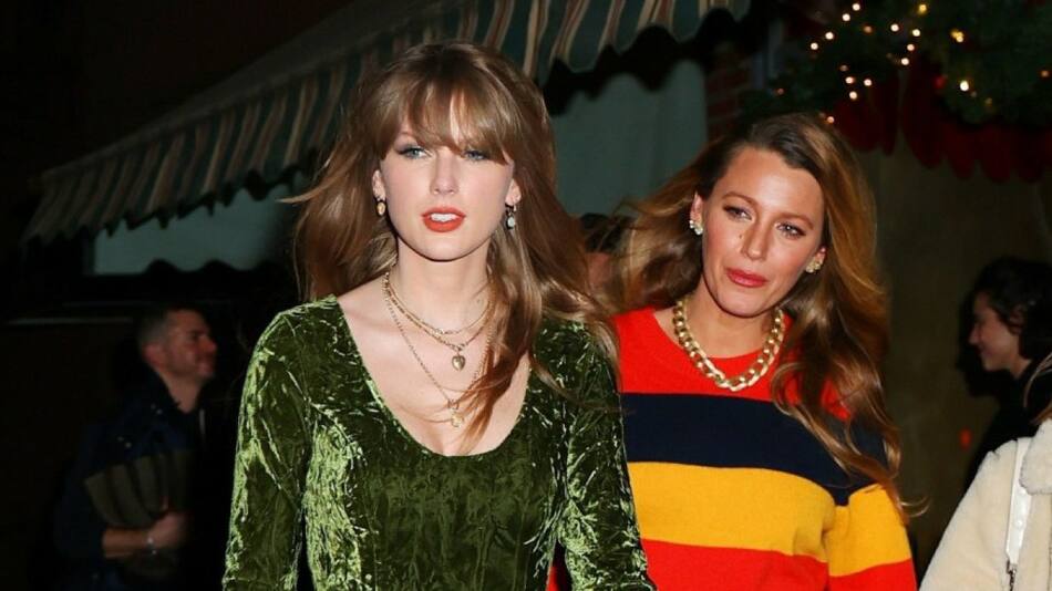 Taylor Swift y Blake Lively. Fuente: X KaiseratCB