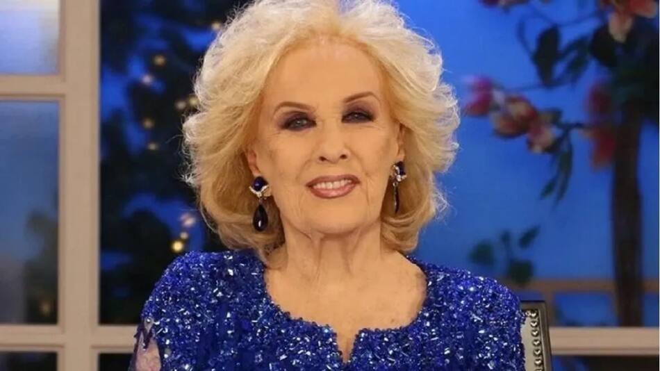 Mirtha Legrand, conductora. Foto: internet.
