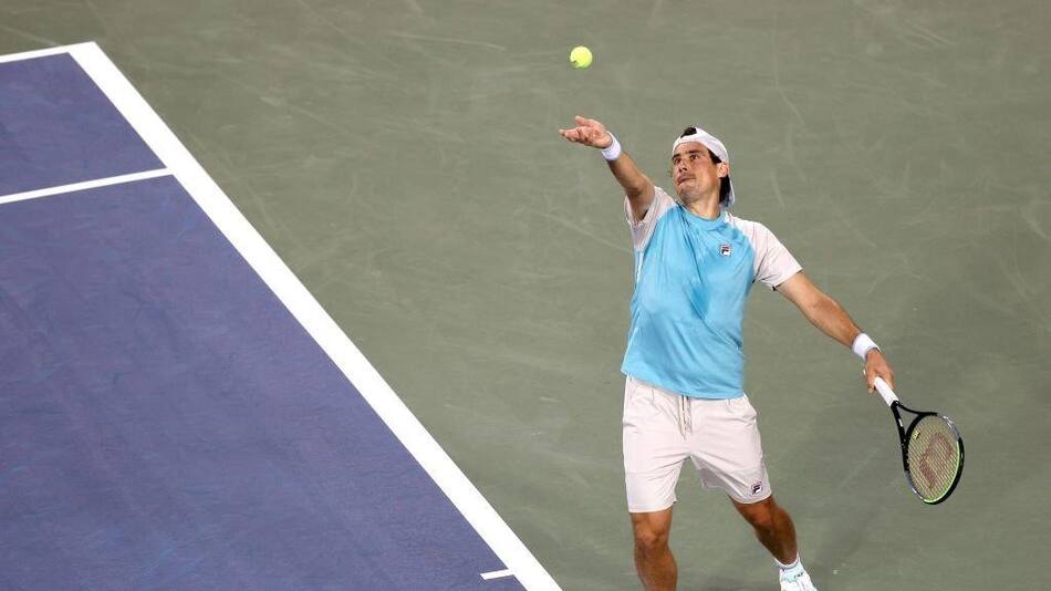 Guido Pella en el Masters 1000 de Cincinnati