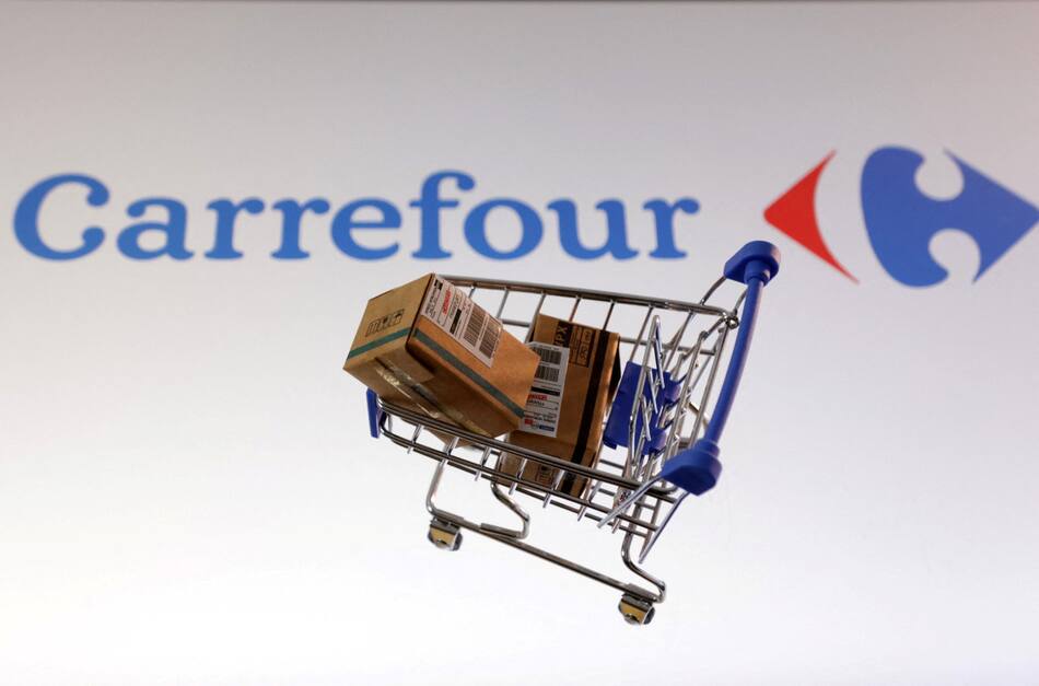 La cadena de supermercados Carrefour. Foto: Reuters/Dado Ruvic
