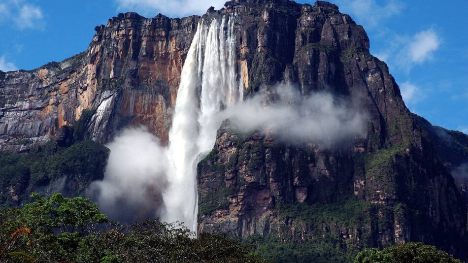 Parque Nacional Canaima, en Venezuela. Foto: Facebook / Parque Nacional Canaima.
