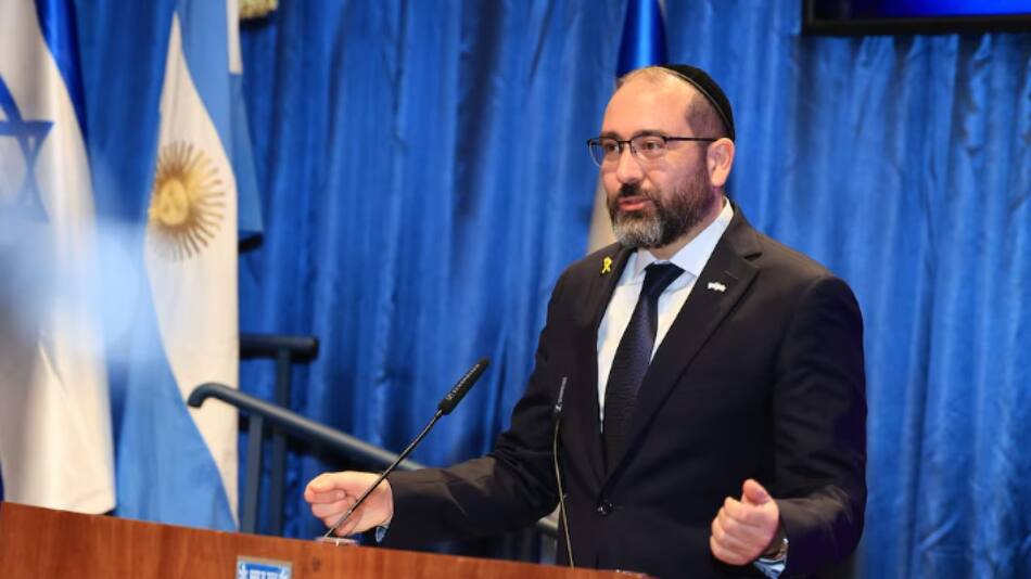 Axel Wahnish, embajador argentino en Israel.