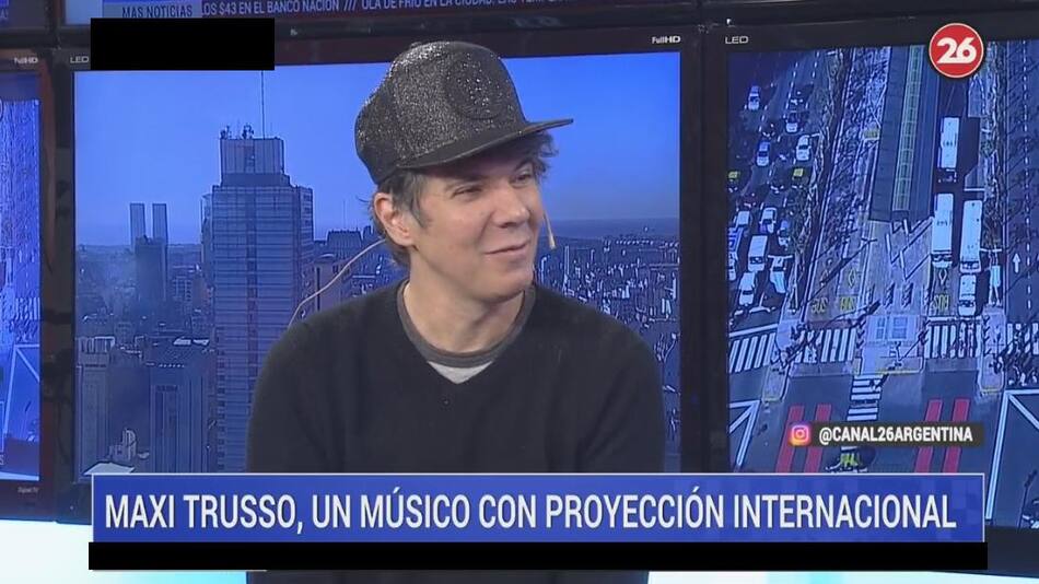 Maxi Trusso en Canal 26