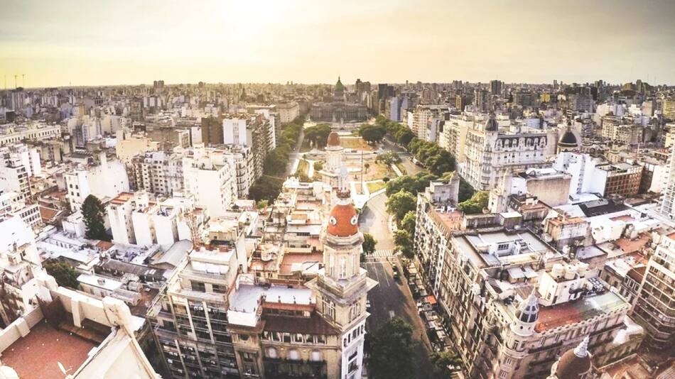El clima en Buenos Aires. Foto: NA.