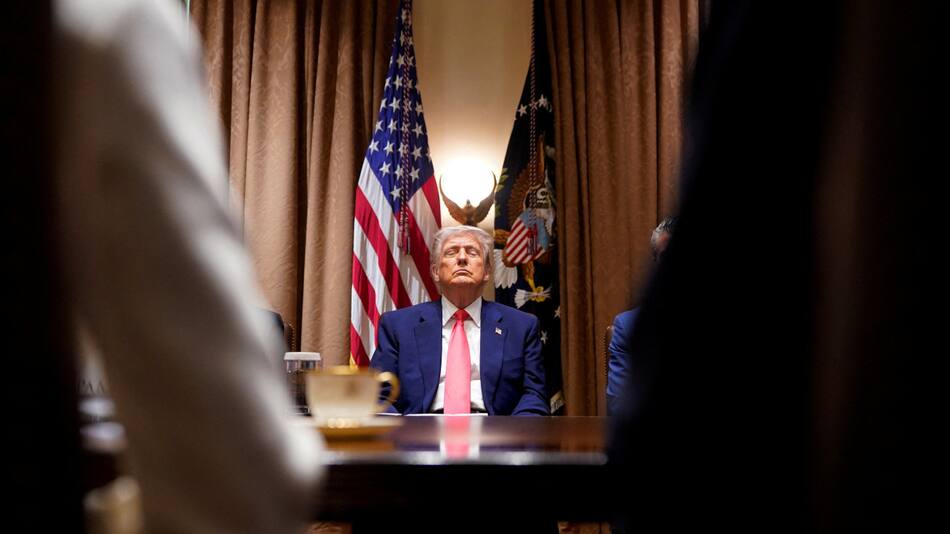 Donald Trump, presidente de Estados Unidos. Foto: Reuters/Nathan Howard