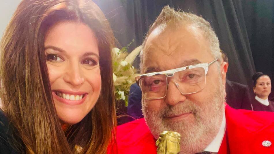 Elba Marcovecchio y Jorge Lanata. Foto: Instagram.