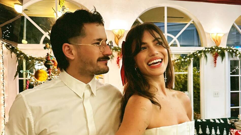 Stefi Roitman y Ricky Montaner. Foto: redes.