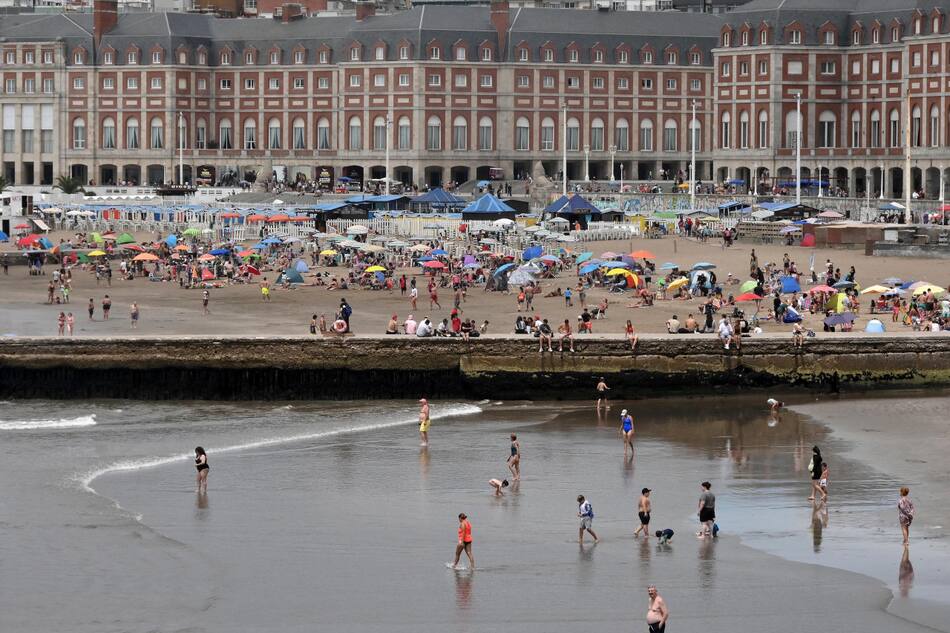 Mar del Plata. Foto: NA/Jose Scalzo.