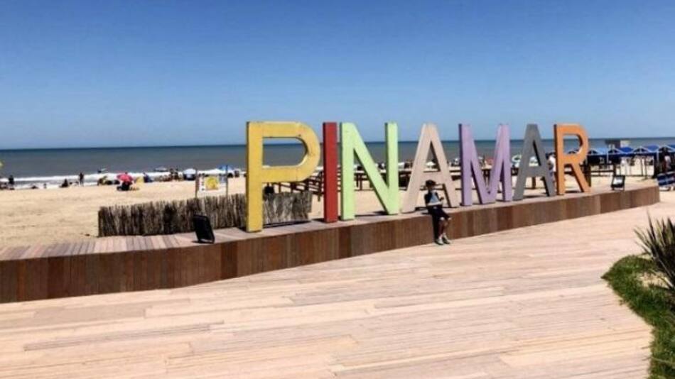 Polémica en Pinamar, foto NA