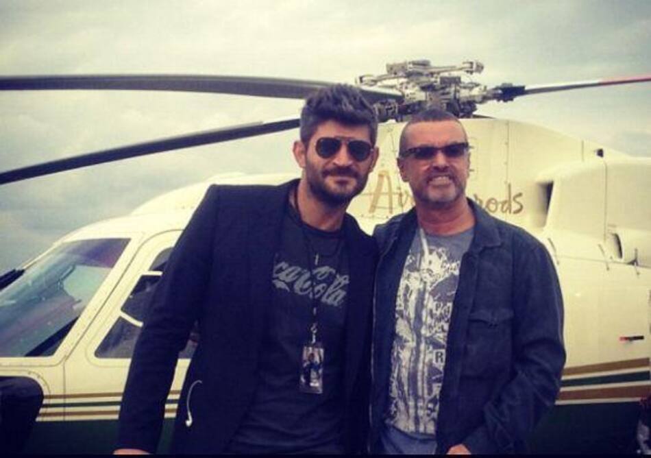 George Michael y Fadi Fawaz