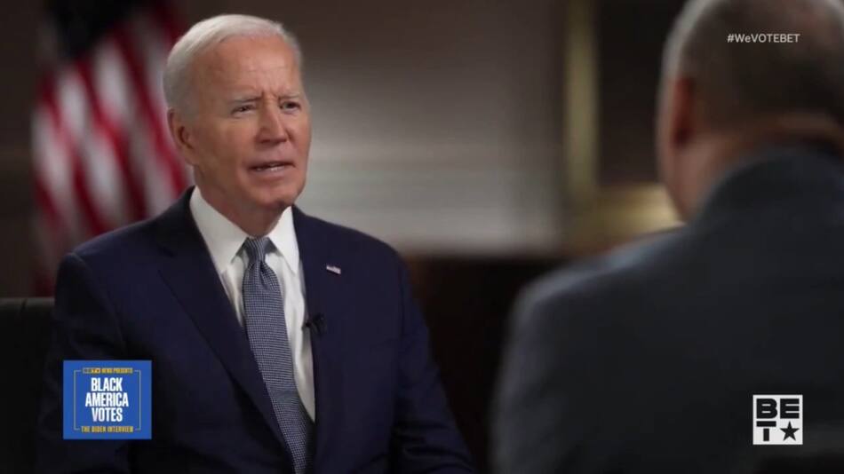 Entrevista a Joe Biden. Foto: Captura de video.