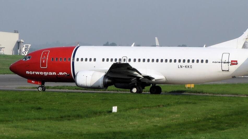 Avión Norwegian Air