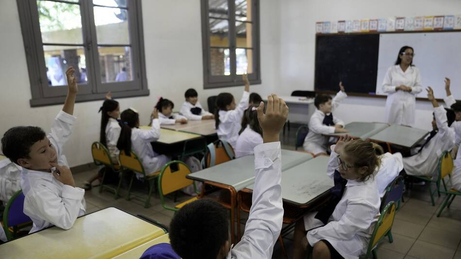 Clases; educación; vacaciones de invierno. Foto: NA (Nicolás Celaya)