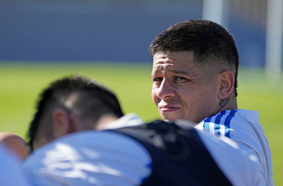 Marcos Rojo. Foto: NA.