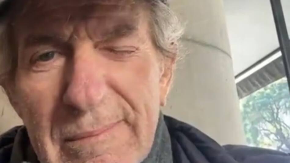 Pablo Alarcón, actor. Foto: captura video