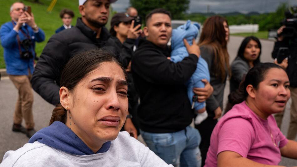 Inmigrantes en Estados Unidos. Foto: REUTERS/Seth Herald