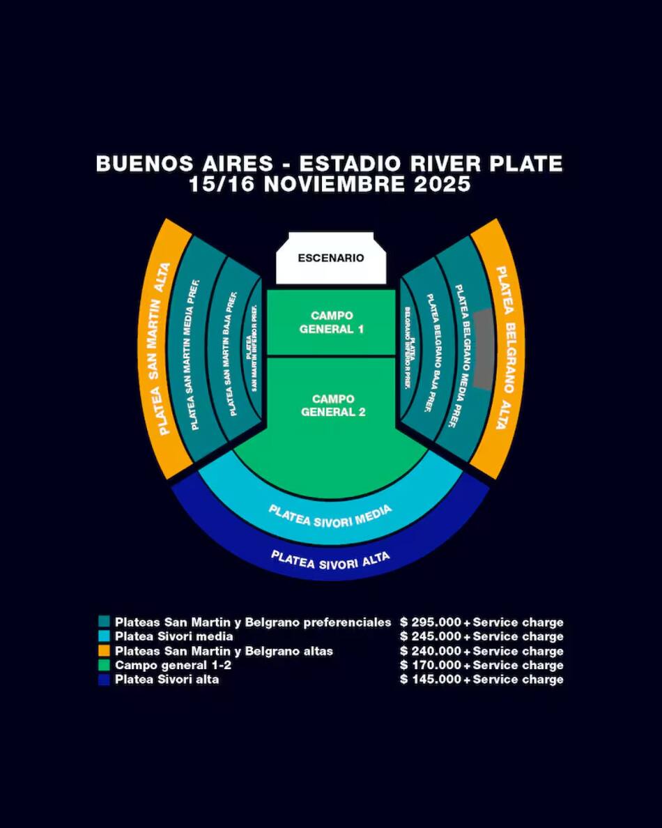 Entradas para Oasis.