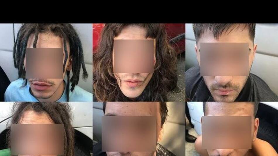 Violación en grupo, detenidos, violencia de género