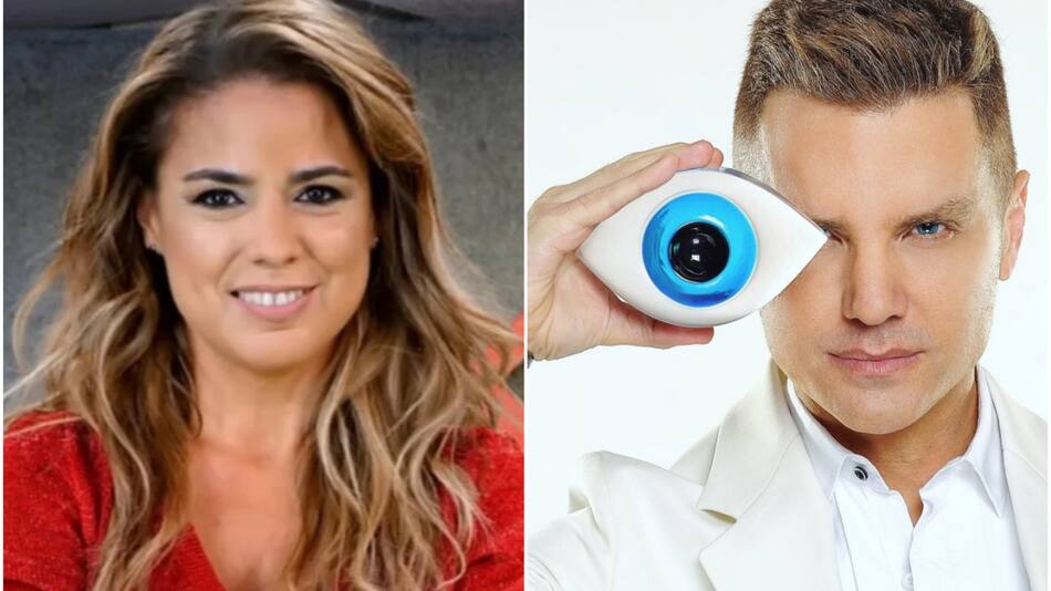 Marina Calabró y Santiago del Moro. Foto: Instagram.