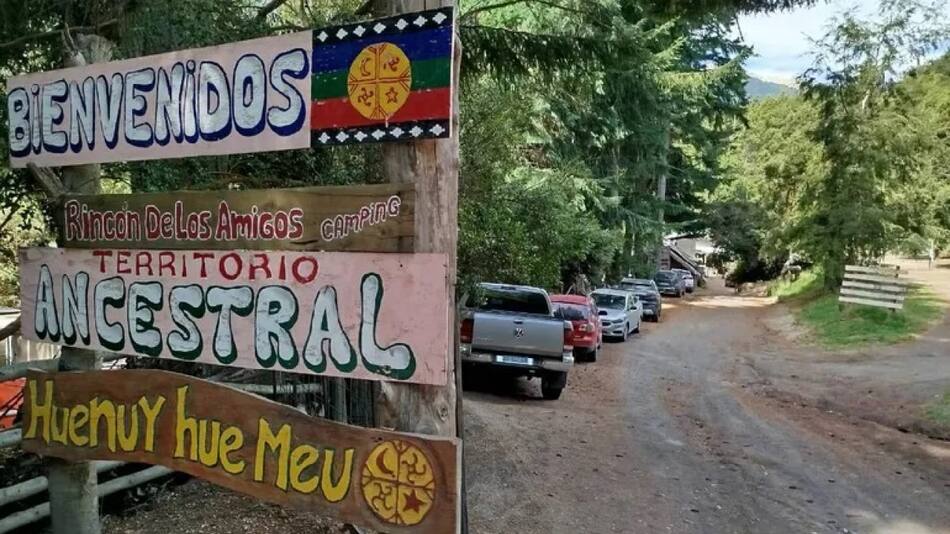 El camping del lago Correntoso en Villa La Angostura.