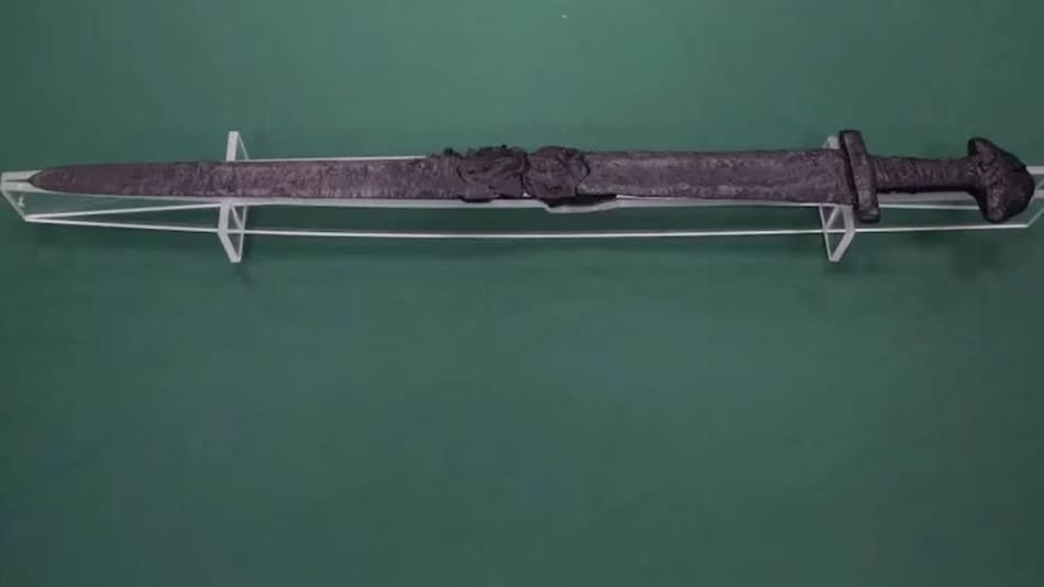 Espada vikinga. (Military Museum of Białystok)