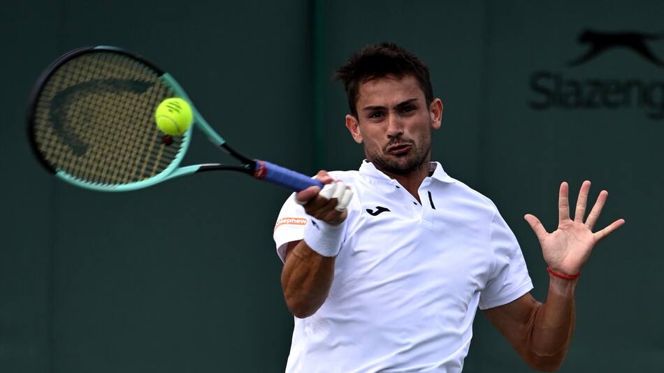 Mariano Navone en Wimbledon