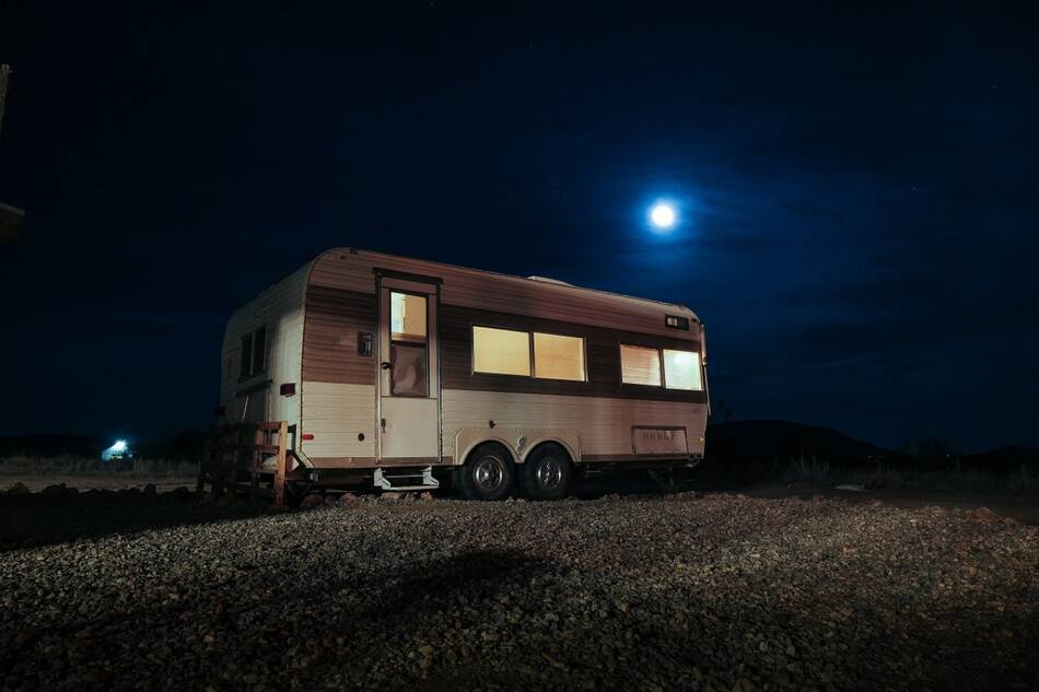 Casa rodante; trailer. Foto: Unsplash.