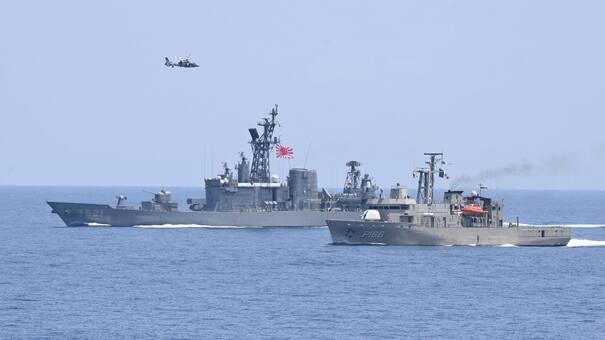 Dos barcos militares de Japón llegan a Buenos Aires: dónde y cuándo pueden visitarse de forma gratuita