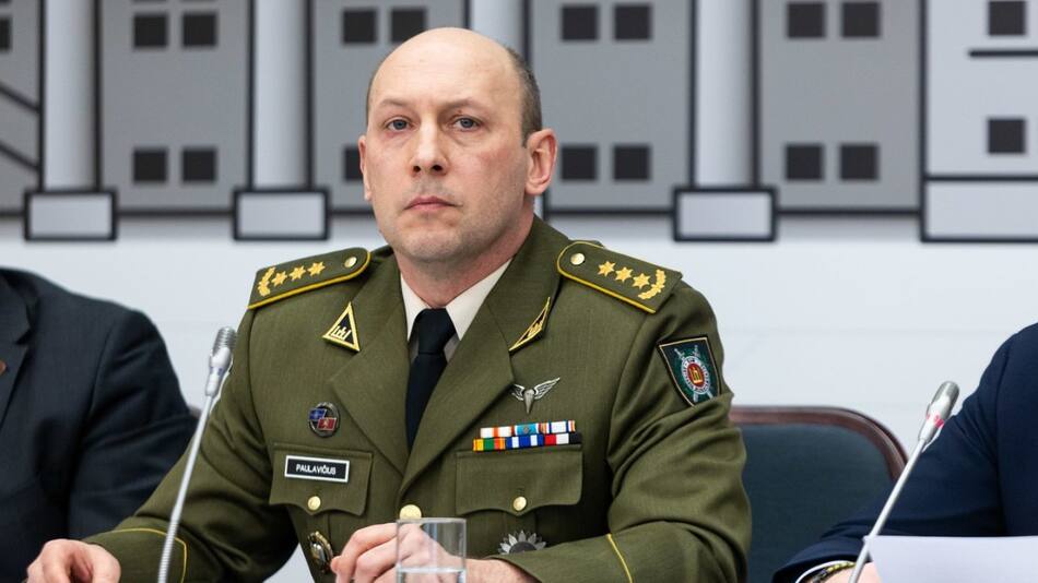 Elegijus Paulavičius, jefe del contraespionaje de Lituania.