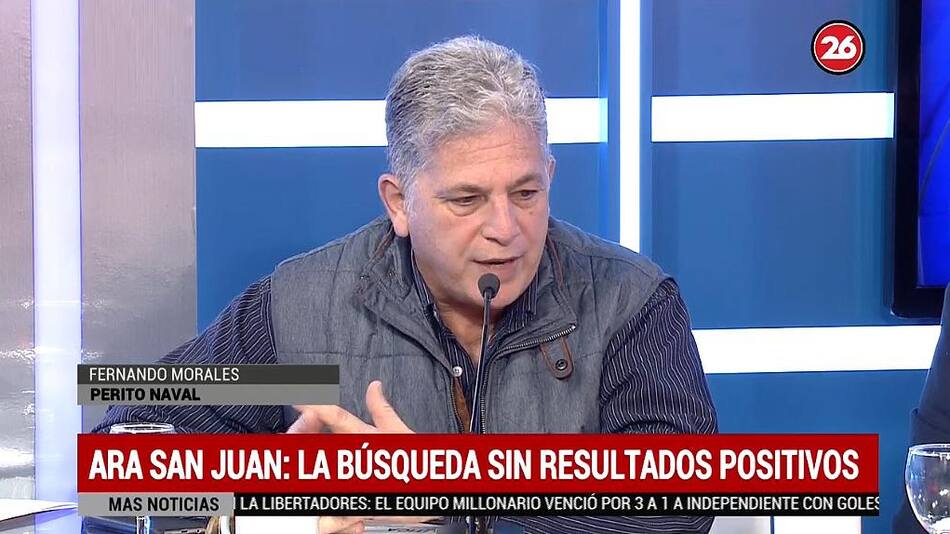 Fernando Morales - Perito Naval - Submarino ARA San Juan - Canal 26