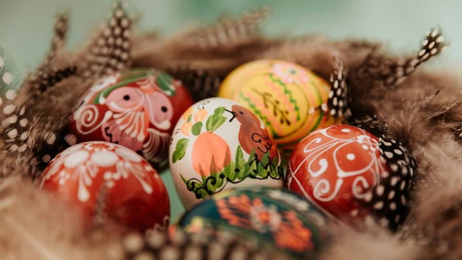 Huevos de pascua. Foto: Unsplash
