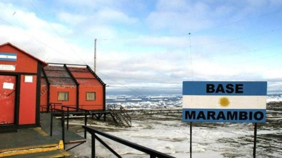 Base Marambio. Foto: NA.