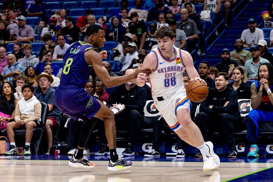 Oklahoma City Thunder fue el equipo más ganador de la Conferencia Oeste. Foto: Reuters (David Richard)