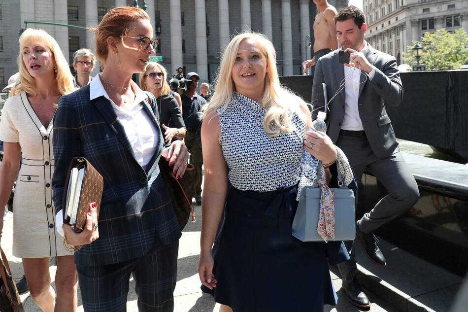 Virginia Giuffre, denunciante de Jeffrey Epstein. Foto: REUTERS/Shannon Stapleton