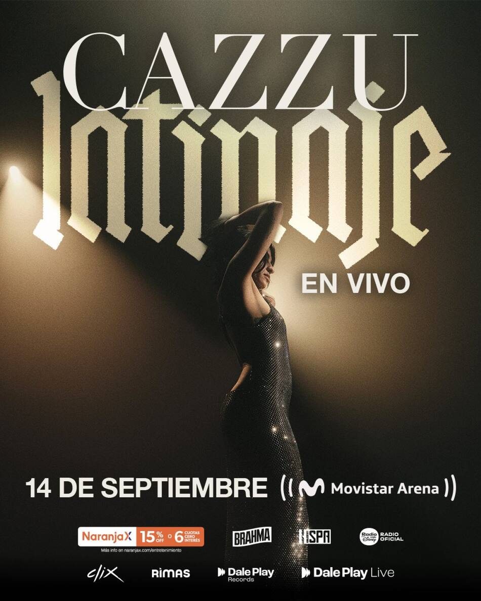 Cazzu anunció su vuelta a los escenarios con "Latinaje en Vivo". Foto: Instagram / cazzu.